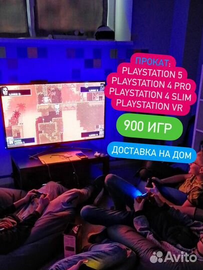 Прокат sony playstation 5, 4 PRO, с доставкой