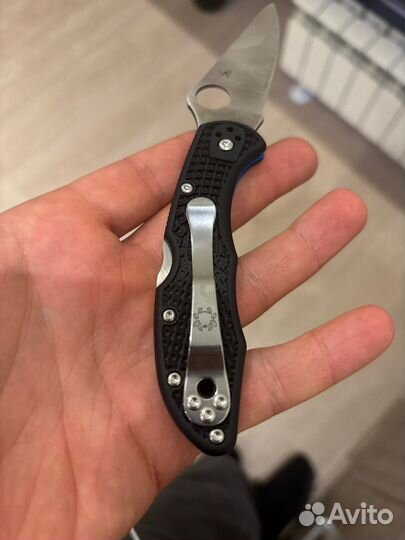 Нож складной spyderco delica