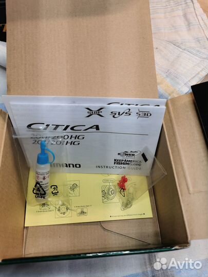 Мультипликаторная катушка shimano Citica 201