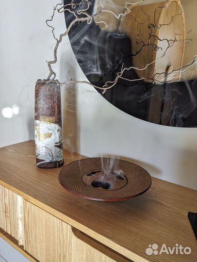 Пепельница Nanbu с драконом Япония Винтаж