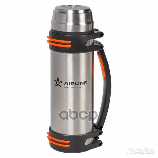 Термос с ручкой 2 0 л. нержавеющая сталь цвет