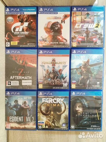 Игры для PS4