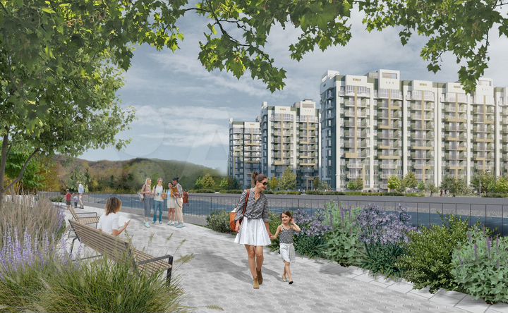 1-к. квартира, 37,1 м², 7/12 эт.