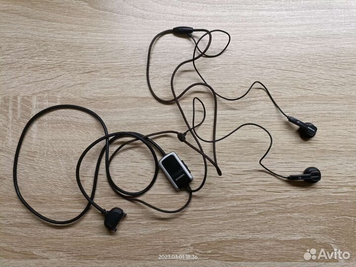 Наушники nokia type HS-23 оригинал