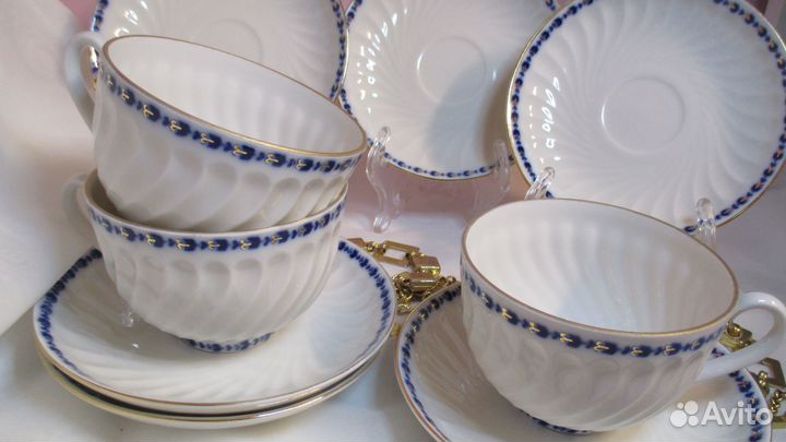 Чайные/Кофейные пары Кобальтовый фриз лфз