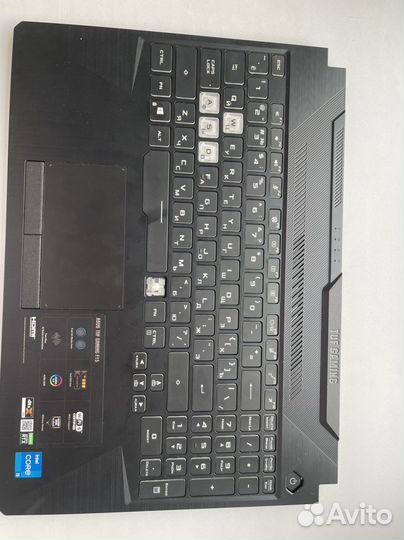 Клавиши asus tuf gaming f15