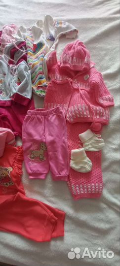 Пакет вещей с рождения