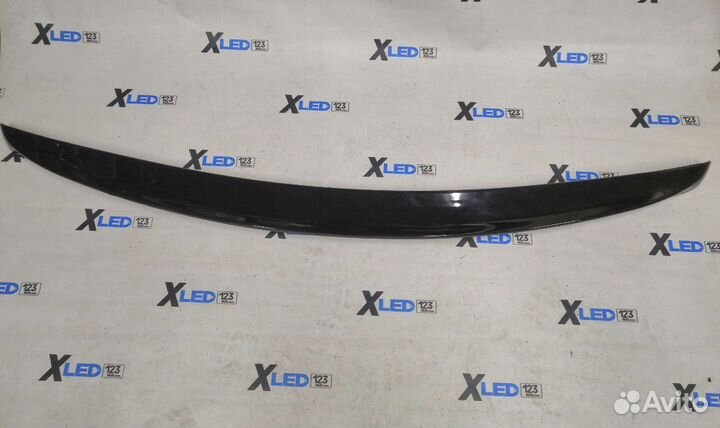 Спойлер Mercedes W221 w 221 AMG чёрный глянец