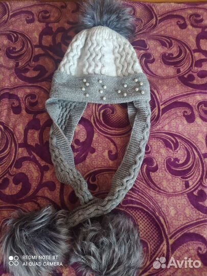 Лыжный костюм женский 42 44 и шапка