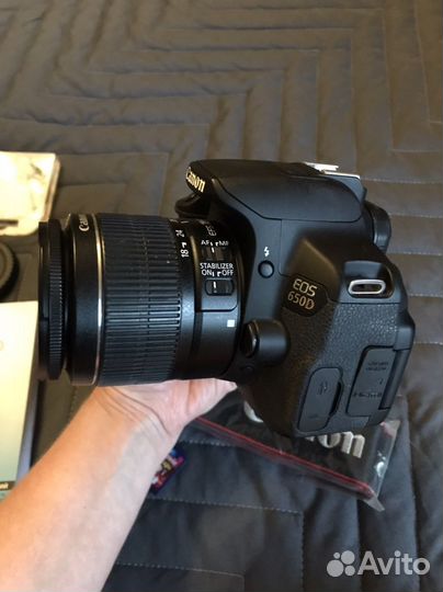 Зеркальный фотоаппарат canon eos 650d