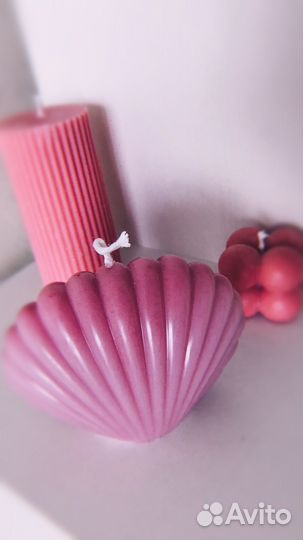 Ароматическая свеча ручной работы