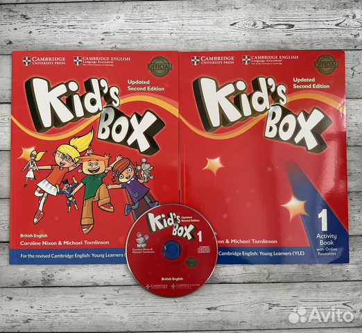 Kid’s box starter, 1, 2, 3, 4