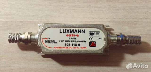 Усилитель TV luxmann LA-118 (line amplifier)