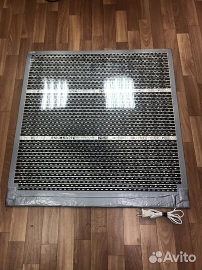 Коврик с подогревом для ног 80/80 инфракрасный