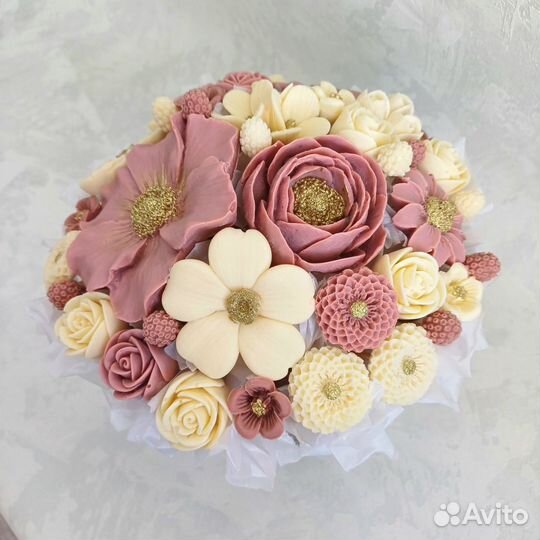 Шоколадные цветы букет на последний звонок