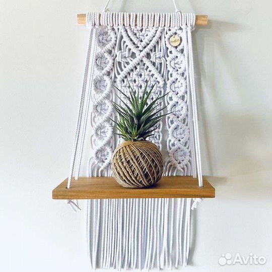 Полка макраме