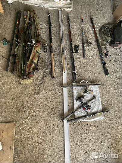 Рыболовные снасти бу