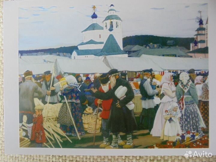 12 откр Кустодиев Борис лучшие картины