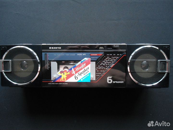 Японский кассетный магнитофон sanyo М 7740 К