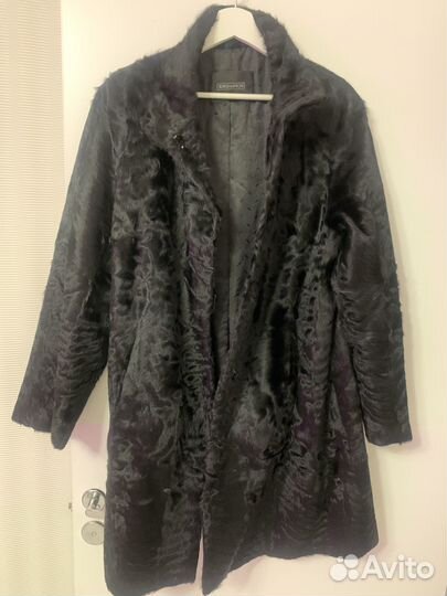 Шуба каракульча-каракуль 50-52