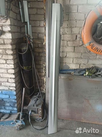 Накладка порога bmw 3 e46 рестайлинг правая сток