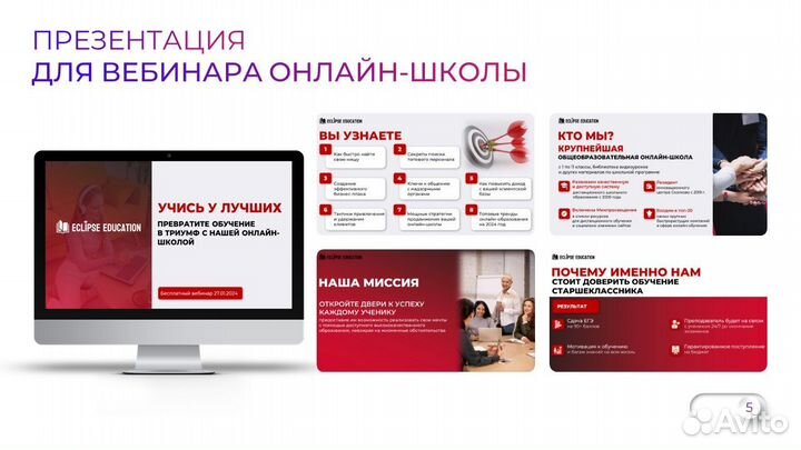 Презентации в PowerPoint на заказ