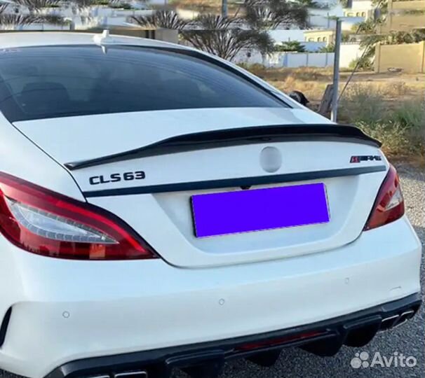 Спойлер карбон Mercedes CLS W218