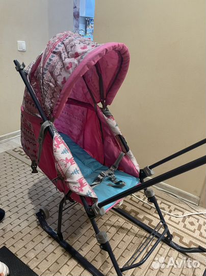 Коляска санки