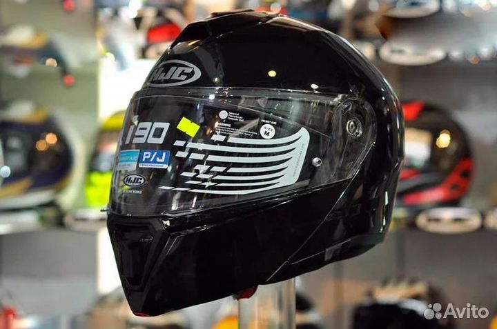 Шлем HJC i90 metal black XS-3XL