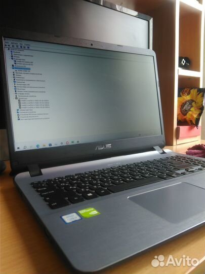 Крутой производительный ноутбук Asus F 507UF