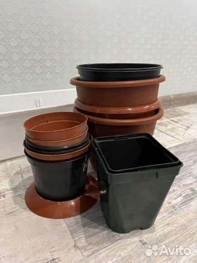 Горшки для рассады, цветов все за 200