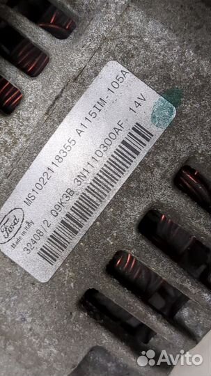 Генератор Ford Focus 2, 2009