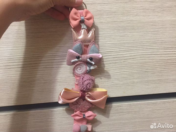 Набор резинок и заколок для волос девочке