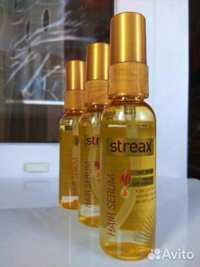 Серум сыворотка для волос hair serum streax Индия