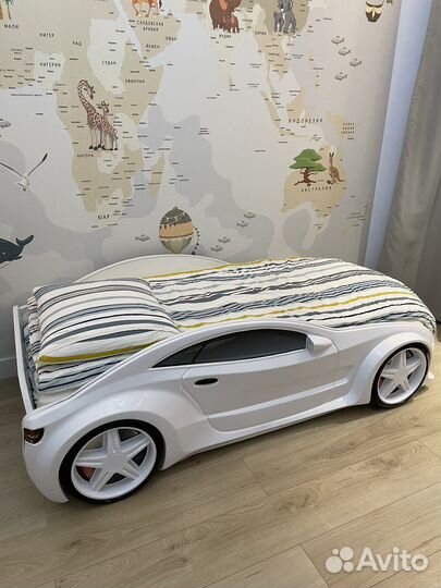 Кровать машина mercedes