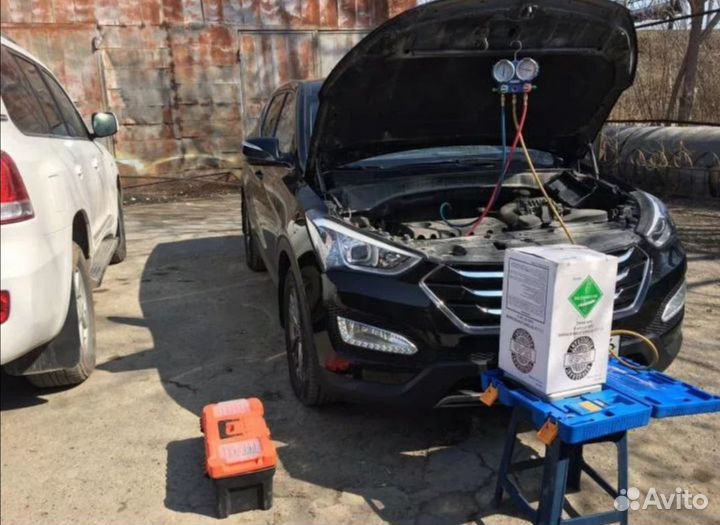 Заправка автокондиционера