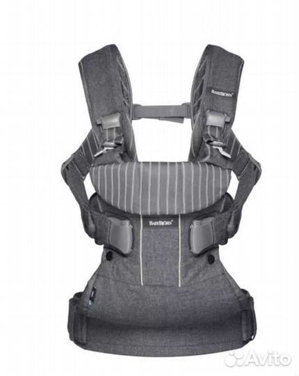 Эргорюкзак кенгуру babybjorn one cotton