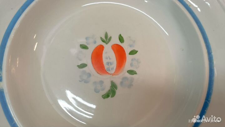 Тарелка зик конаково СССР