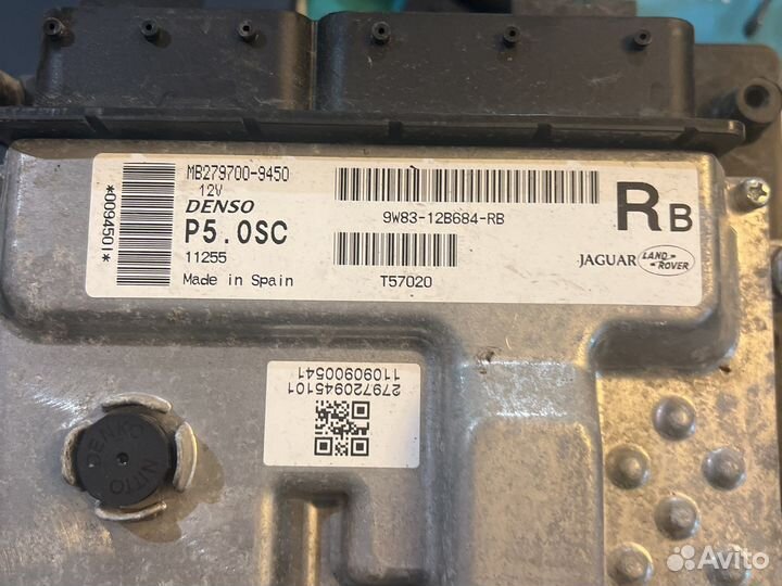 Эбу range rover sport jaguar 5.0 510 сил