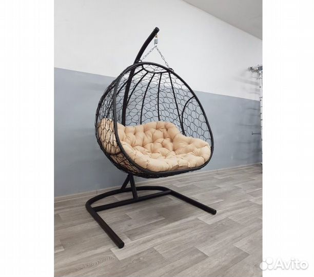 Подвесное кресло кокон Двойное