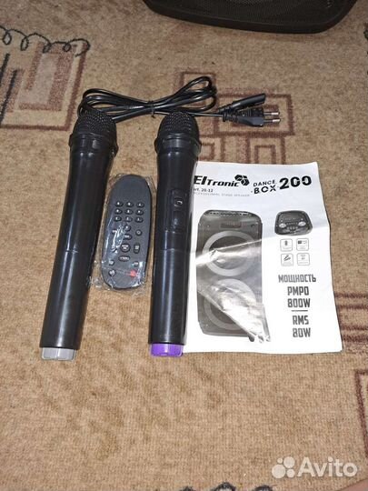 Беспроводная колонка eltronic 20-12 dance BOX 200