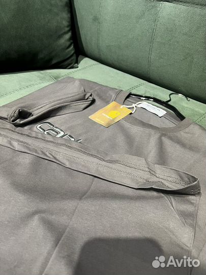 Футболка Carhartt серая 3XL