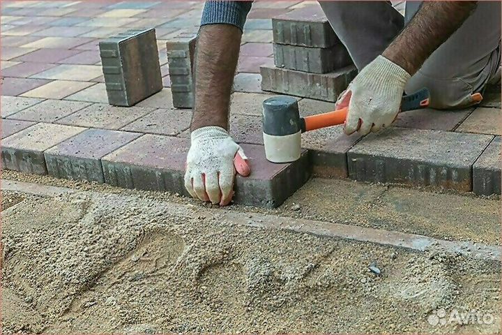 Тротуарная плитка в ассортименте с доставкой