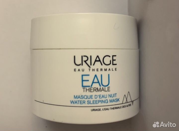 Набор крем для лица и маска ночная Uriage