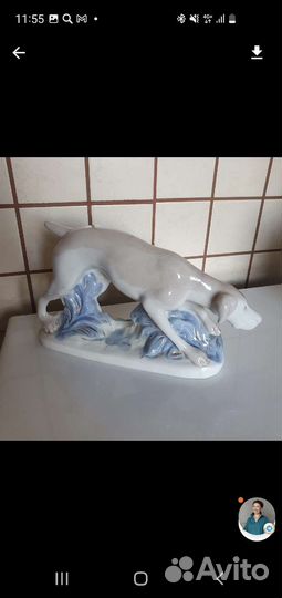 Гжель статуэтки СССР