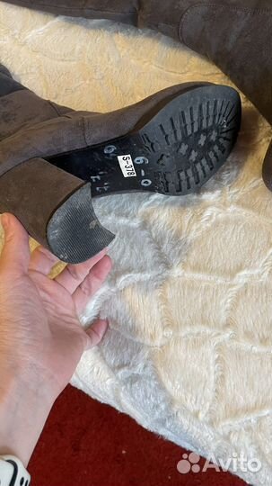 Сапоги зимние ботфорты женские Donna Balizza