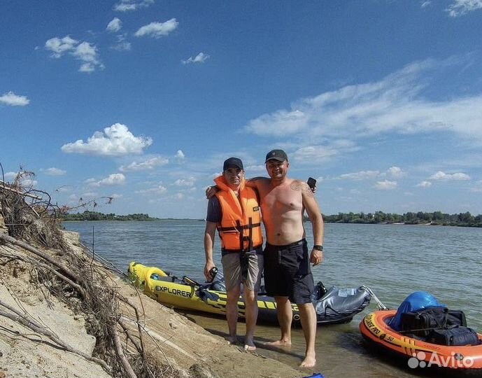 Каяк надувной двухместный Explorer K2