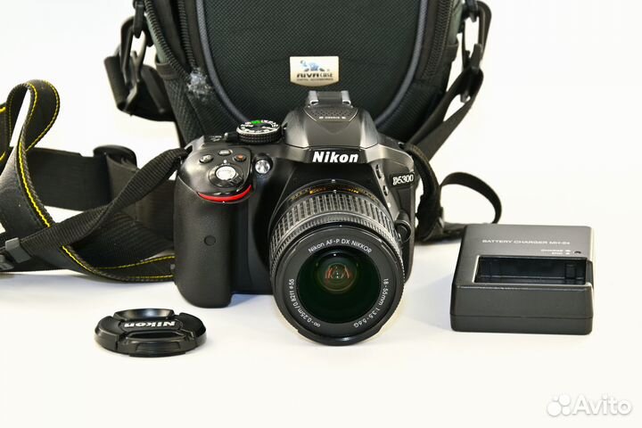 Nikon D5300 24.2MP цифрозеркалка Kit AF-P VR 18-55