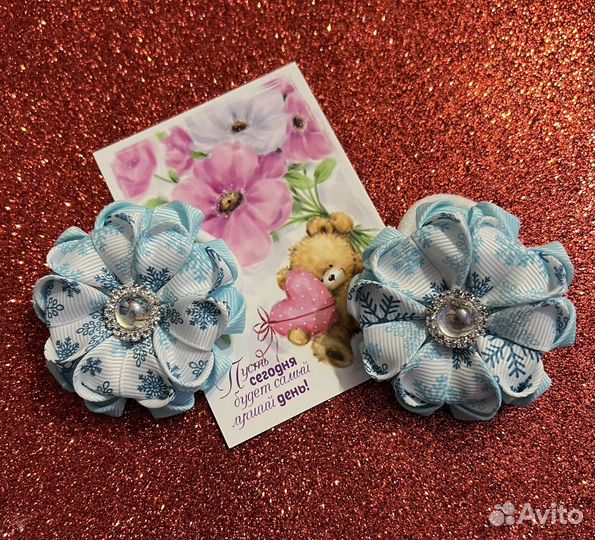 Резинка для волос ручной работы