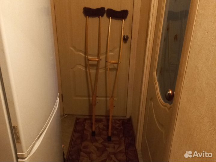 Костыли подмышечные взрослые бу